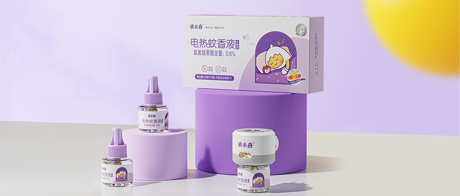 优卡丹电热蚊香液│温和驱蚊无叮咬，一觉到天亮